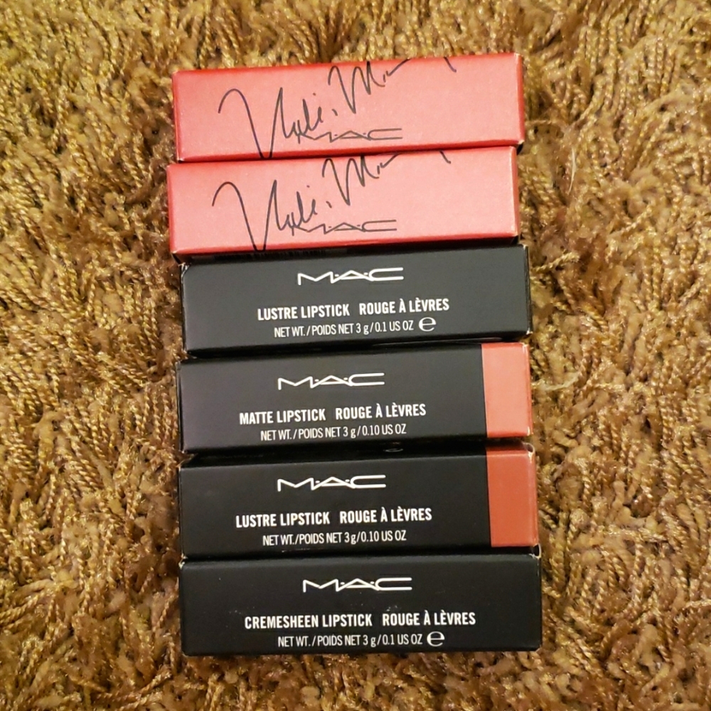 Mac lipsticks